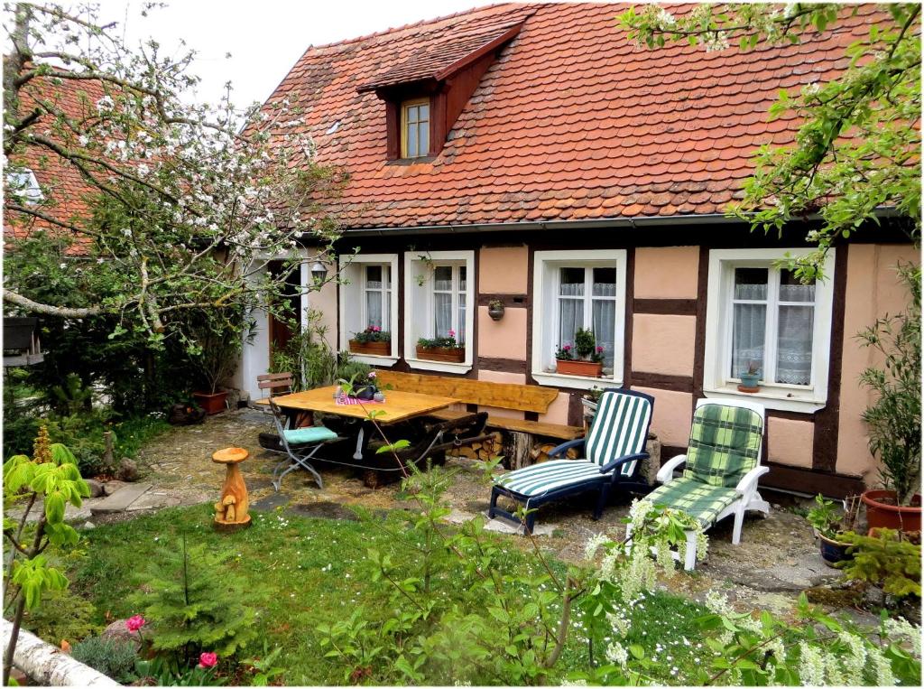 Zahrada ubytování Ferienhaus Pfeiffer