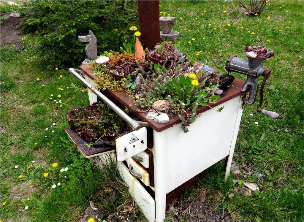 Zahrada ubytování Ferienhaus Pfeiffer