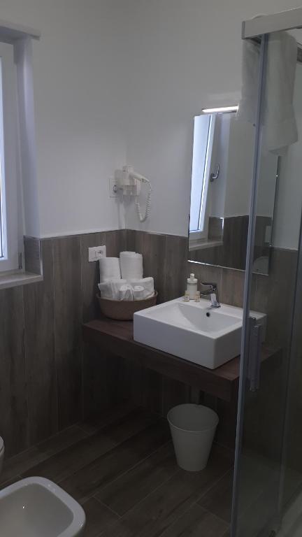 Koupelna v ubytování B&B Battisti59