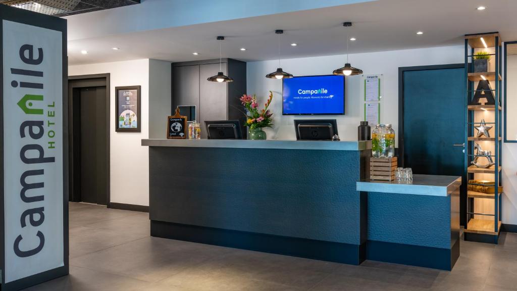 Vstupní hala nebo recepce v ubytování Campanile Hotel & Restaurant Amsterdam Zuid-Oost