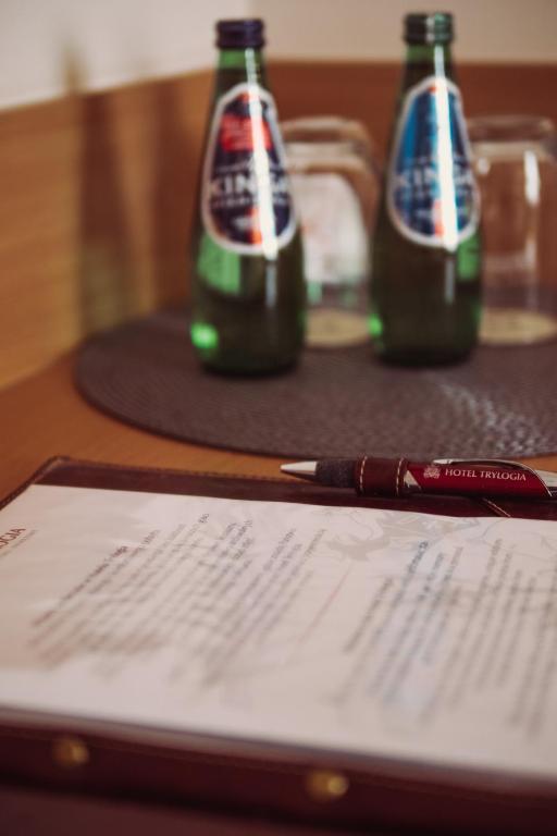 Nápoje v ubytování Hotel Trylogia