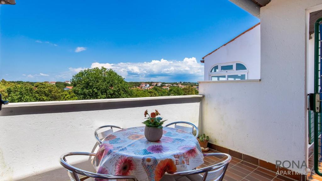 Balkón nebo terasa v ubytování Rona Apartment Zdravko