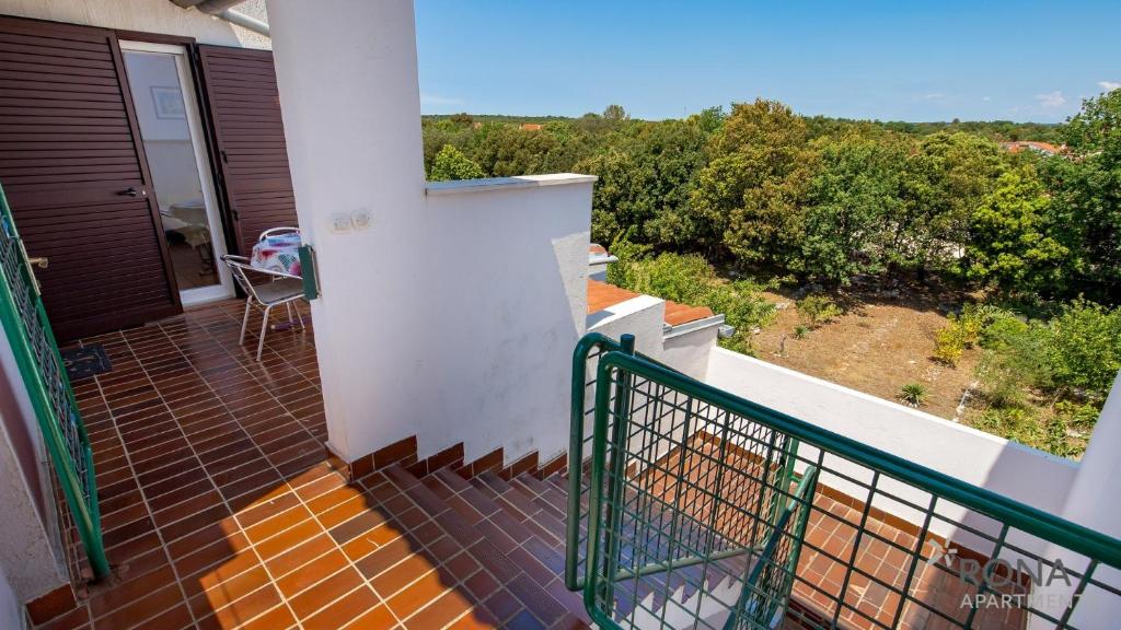 Balkón nebo terasa v ubytování Rona Apartment Zdravko