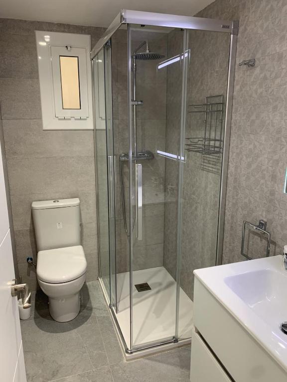 A bathroom at Calafell Torre Sol 4