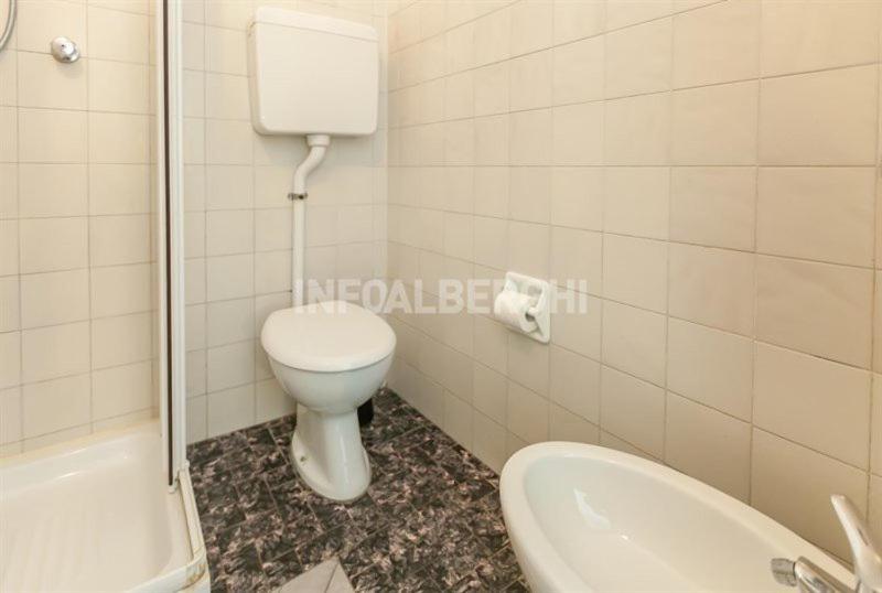 Koupelna v ubytování Hotel Paradiso