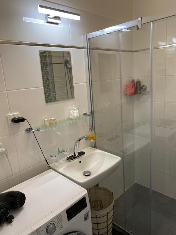 Łazienka w obiekcie Deluxe apartmán Liščí kopec