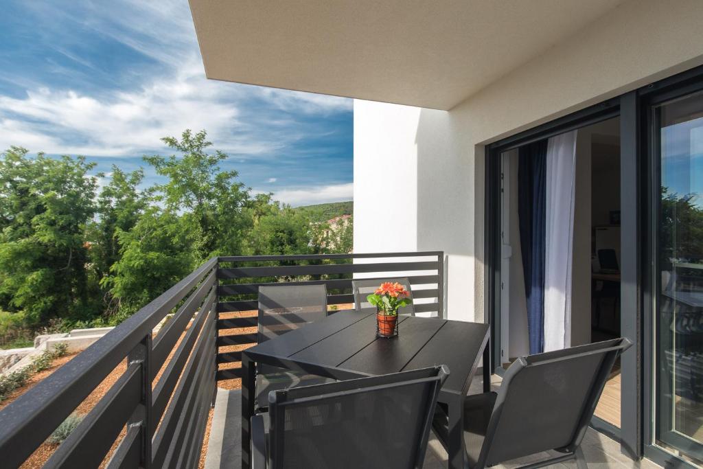 Μπαλκόνι ή βεράντα στο Apartman Jugo