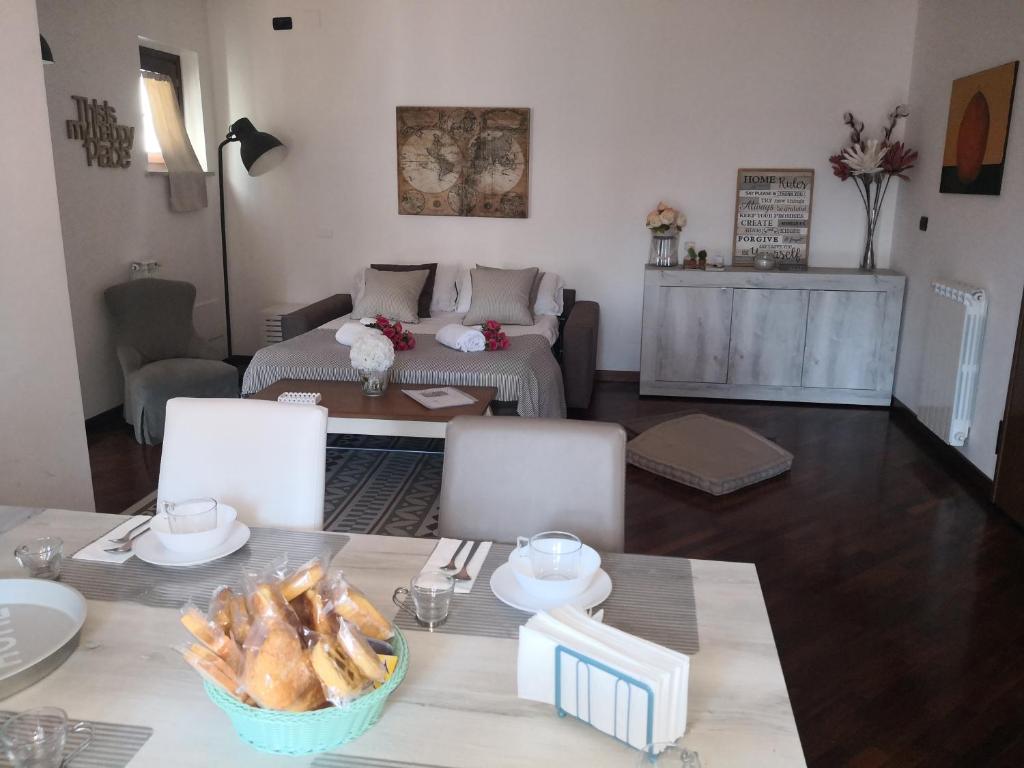 Część wypoczynkowa w obiekcie Perugino Apartments
