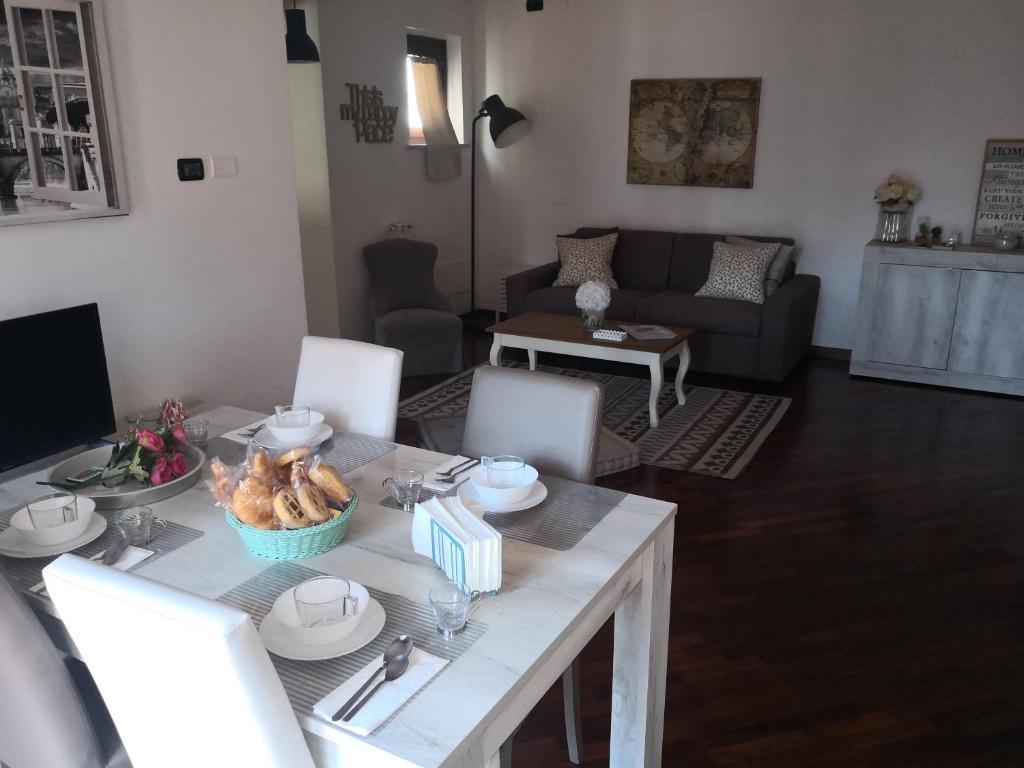 Część wypoczynkowa w obiekcie Perugino Apartments
