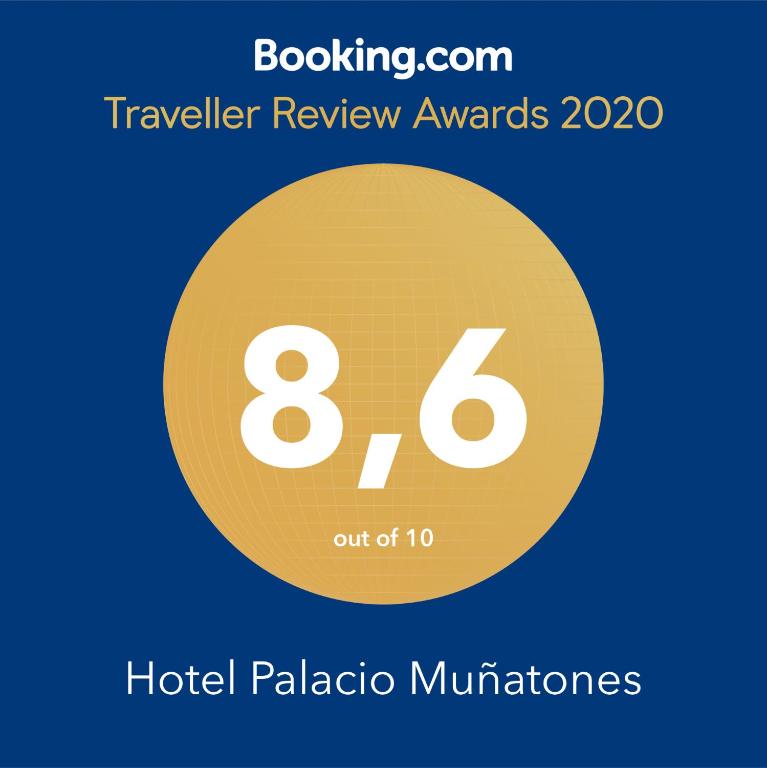Certifikát, hodnocení, plakát nebo jiný dokument vystavený v ubytování Hotel Palacio Muñatones