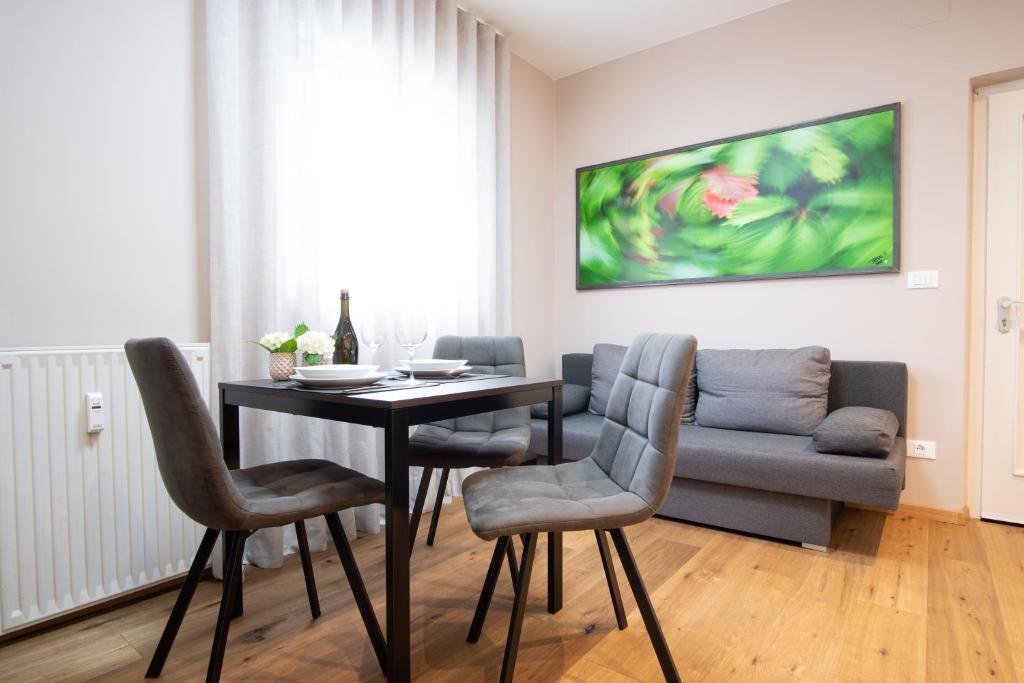 Część wypoczynkowa w obiekcie Apartment Hanna