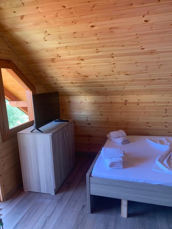 Postel nebo postele na pokoji v ubytování Boi Villas