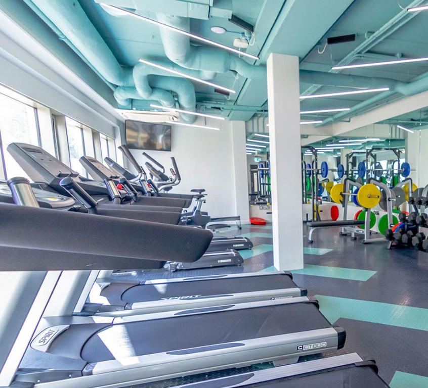 Fitness centrum a/nebo fitness zařízení v ubytování Heyday Student Accommodation
