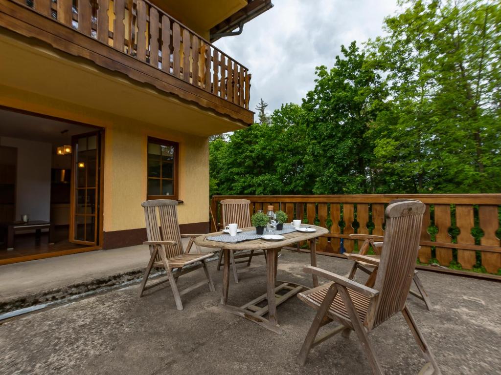 Balkón alebo terasa v ubytovaní VacationClub - Nadrzeczna 2B Apartament 4