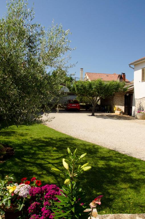 Zahrada ubytování Apartments Percic