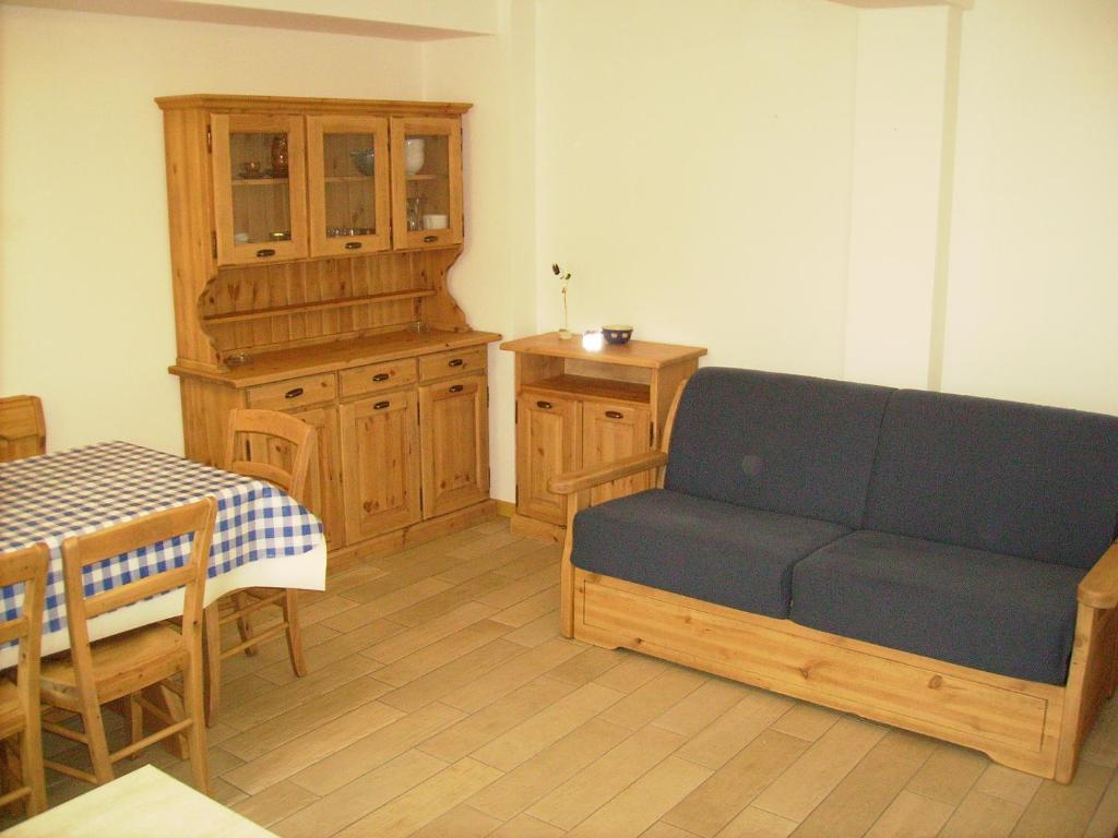 Posezení v ubytování Casa Pergher