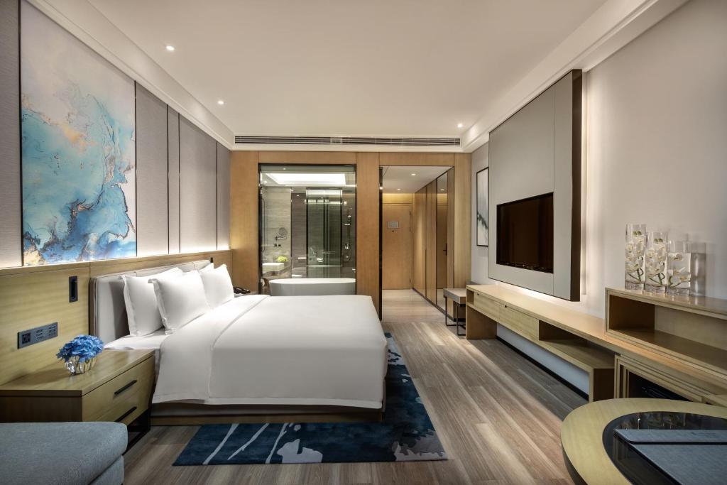 Wyndham Changsha South - Executive Zimmer Mit Kingsize-Bett