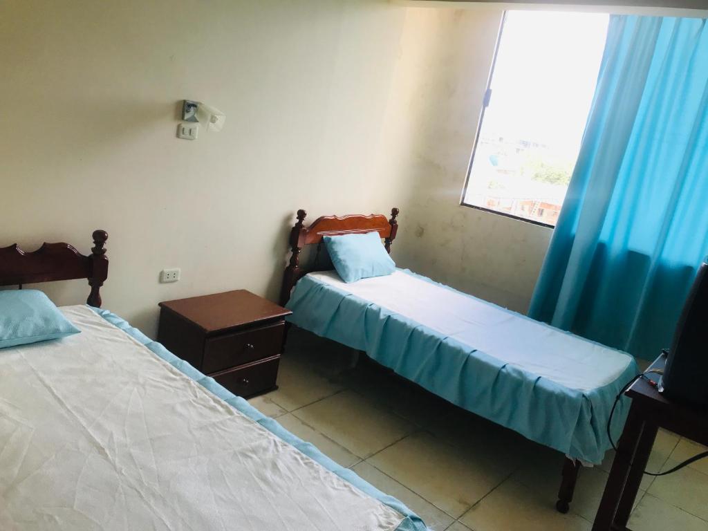 Postel nebo postele na pokoji v ubytování Hotel Viru Viru II