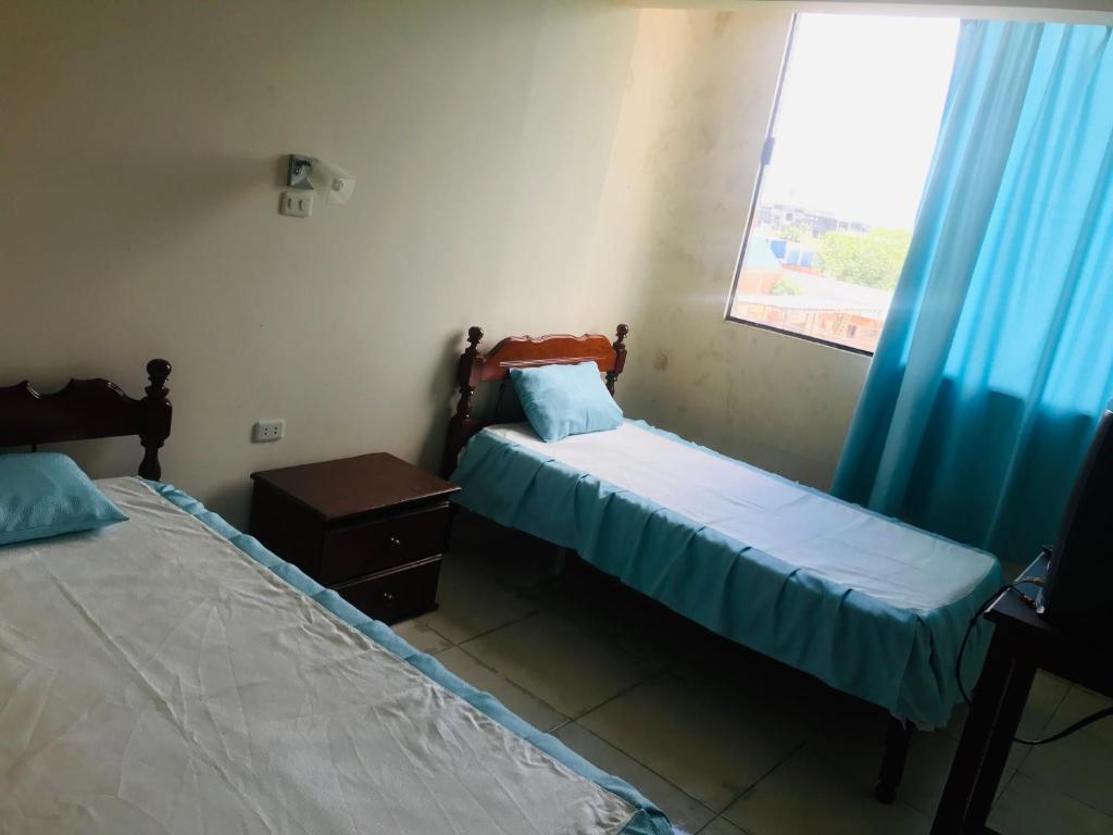 Postel nebo postele na pokoji v ubytování Hotel Viru Viru II