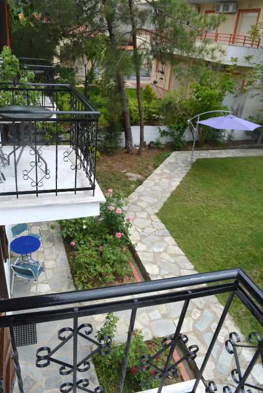 Zahrada ubytování Villa Molos