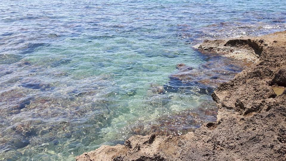 a body of water next to a rocky shore at Piccolo Hotel in Rosignano Solvay