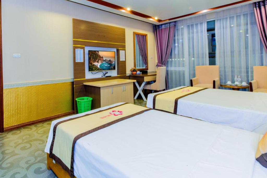 Hoa Dao Hotel - 豪华双床间