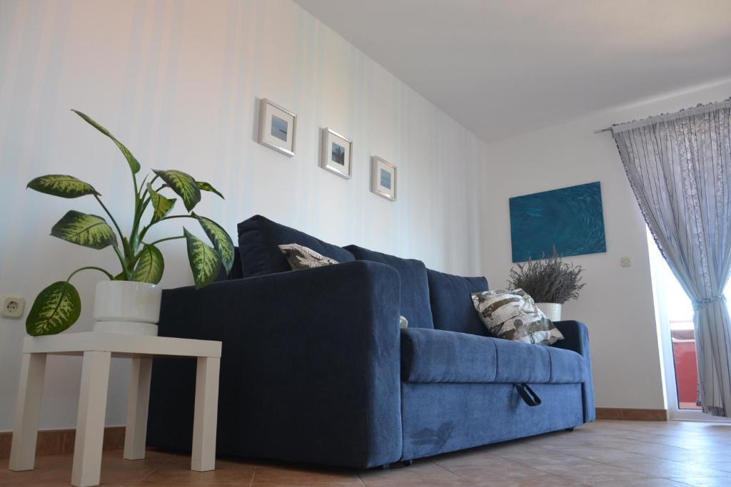 Posezení v ubytování Apartments Roža