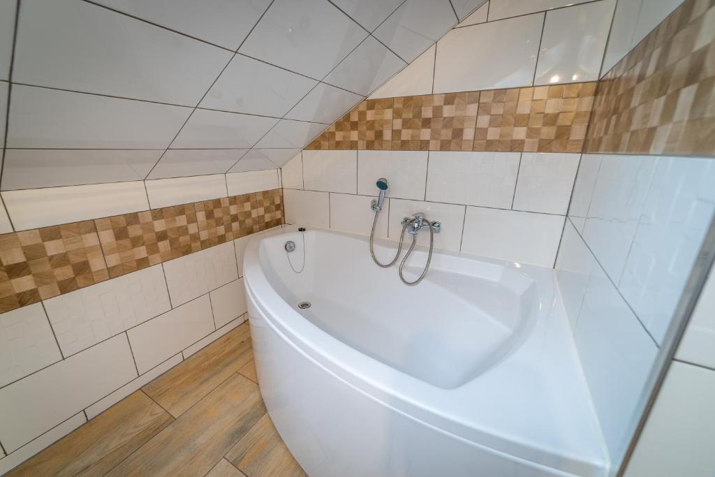 Kúpeľňa v ubytovaní Apartament Nad Jeziorem Mikołajki