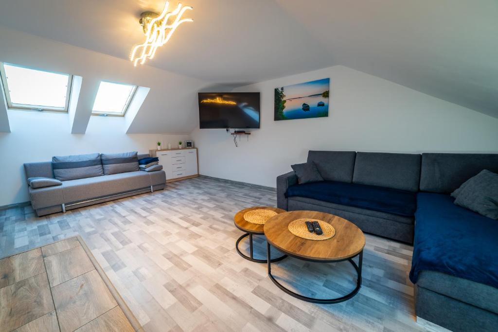 Posedenie v ubytovaní Apartament Nad Jeziorem Mikołajki