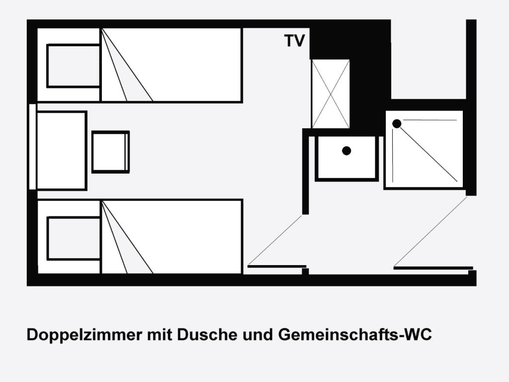 Plano de Arcade Hotel & Hostel Hamburg