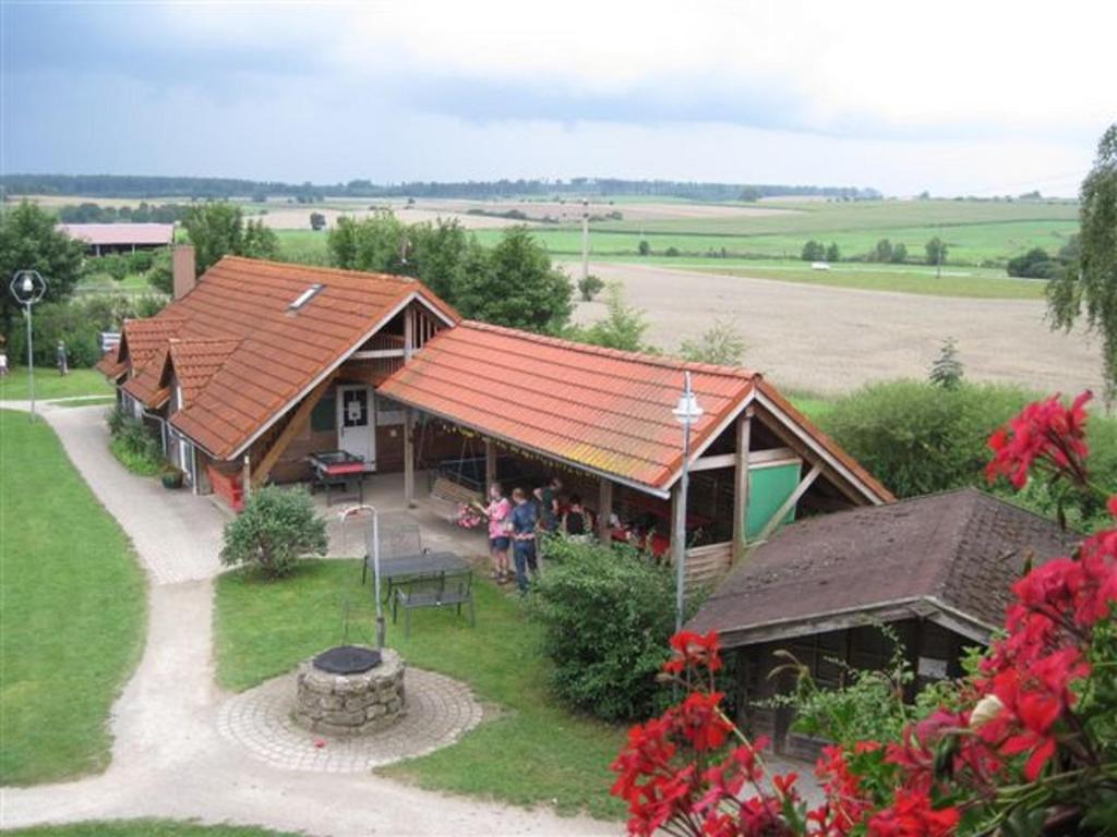 Apgyvendinimo įstaigos Fränkischer Ferienhof Joas vaizdas iš viršaus
