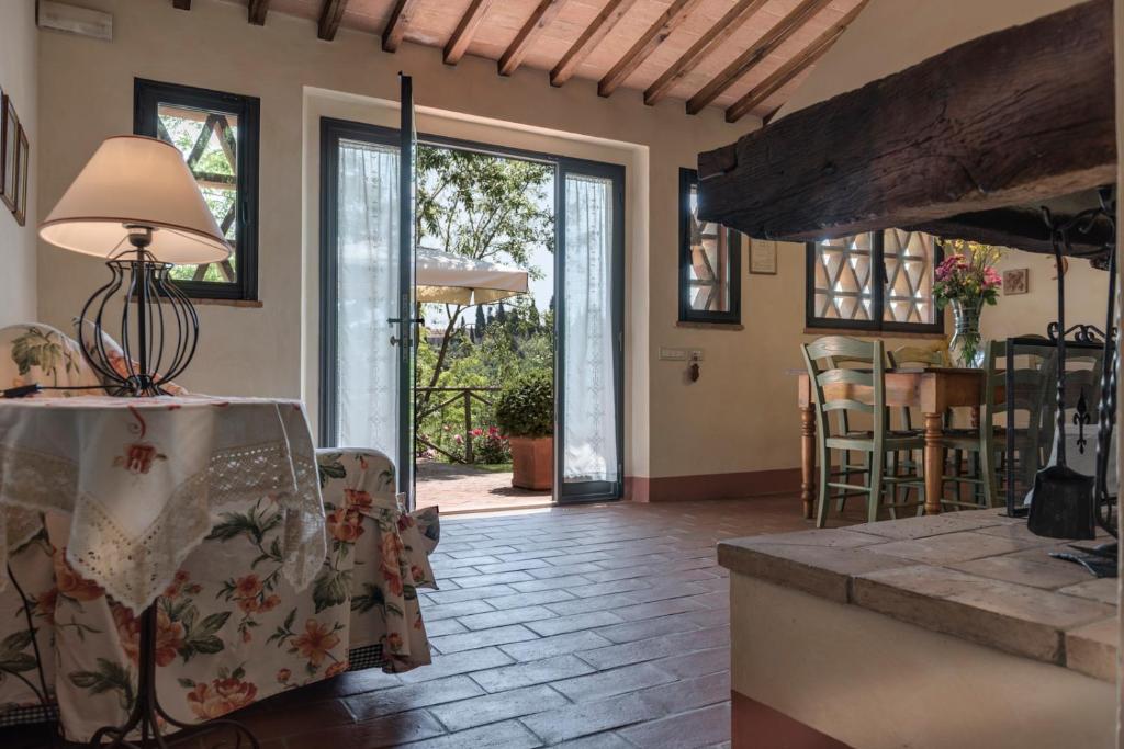 Posezení v ubytování Il Borghetto Tuscan Holidays