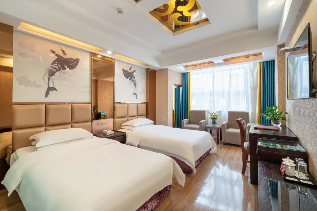 Yiwu Yuejia Business Hotel - Business Twin Room