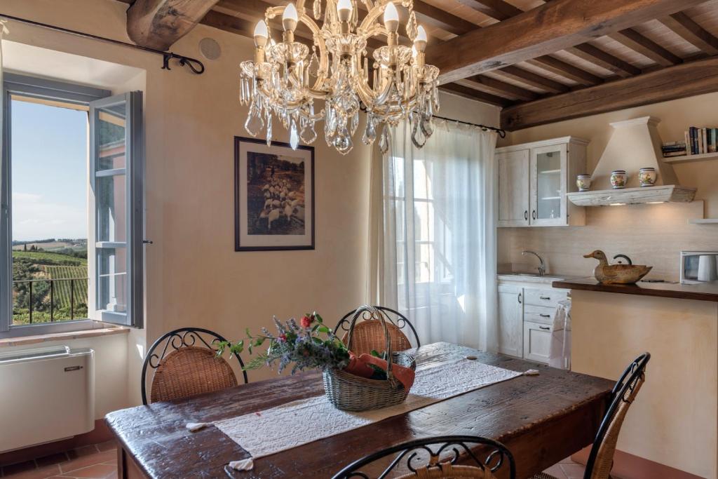 Kuchyň nebo kuchyňský kout v ubytování Il Borghetto Tuscan Holidays