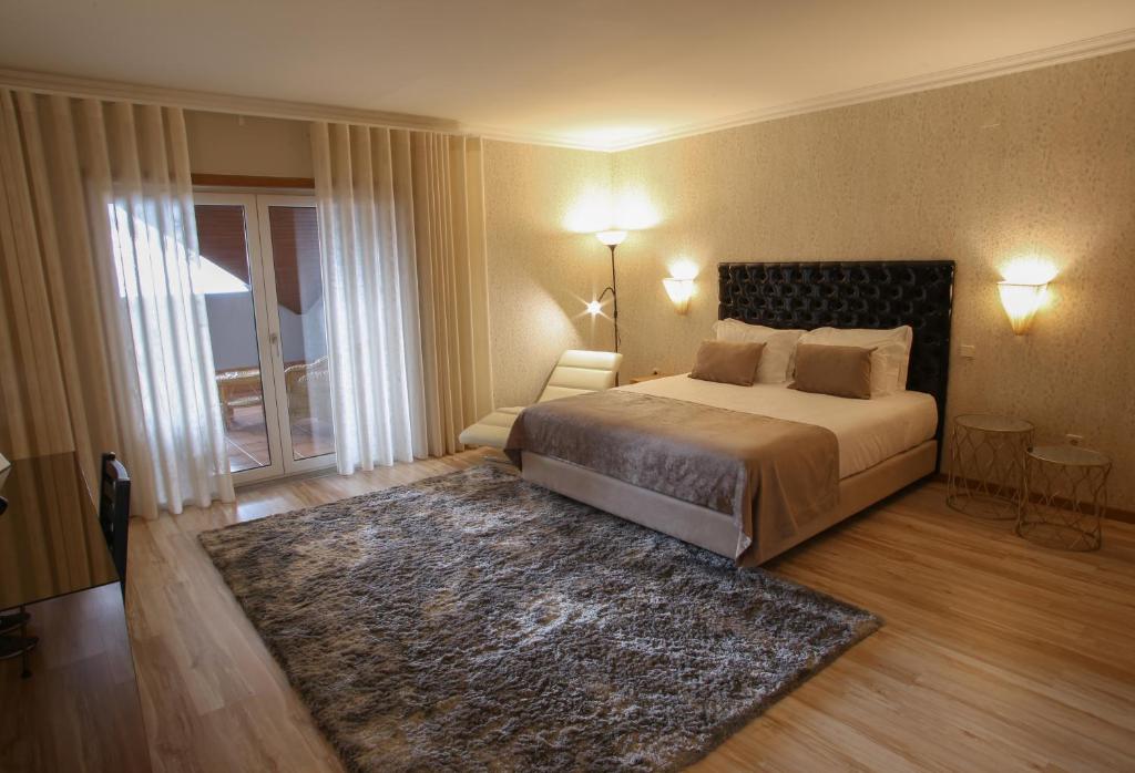 Postel nebo postele na pokoji v ubytování Paraíso Douro AL