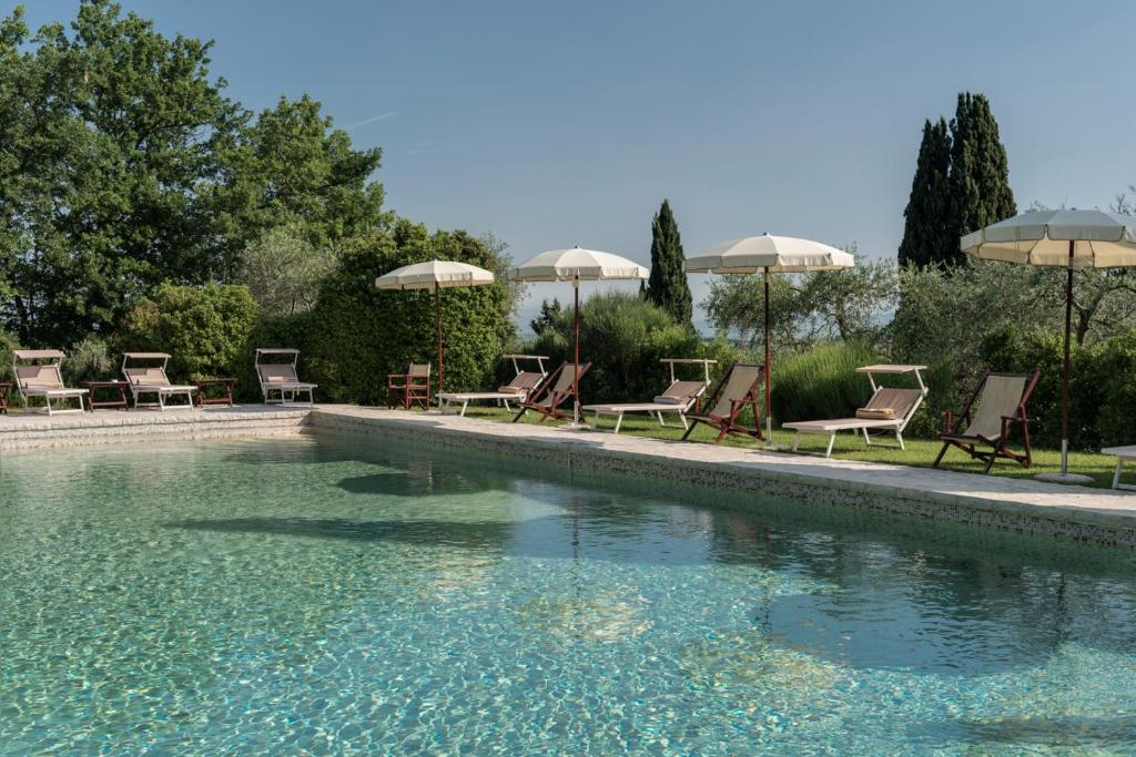 Bazén v ubytování Il Borghetto Tuscan Holidays nebo v jeho okolí