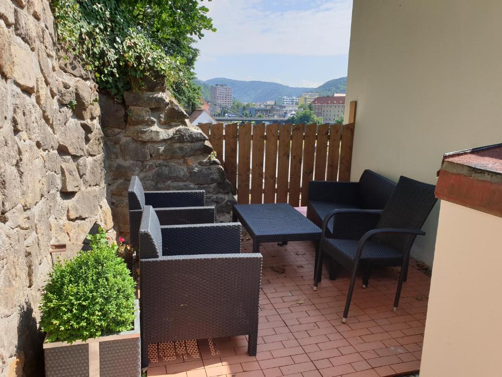 Nespecifikovaný výhled na hory nebo výhled na hory při pohledu z bed and breakfast