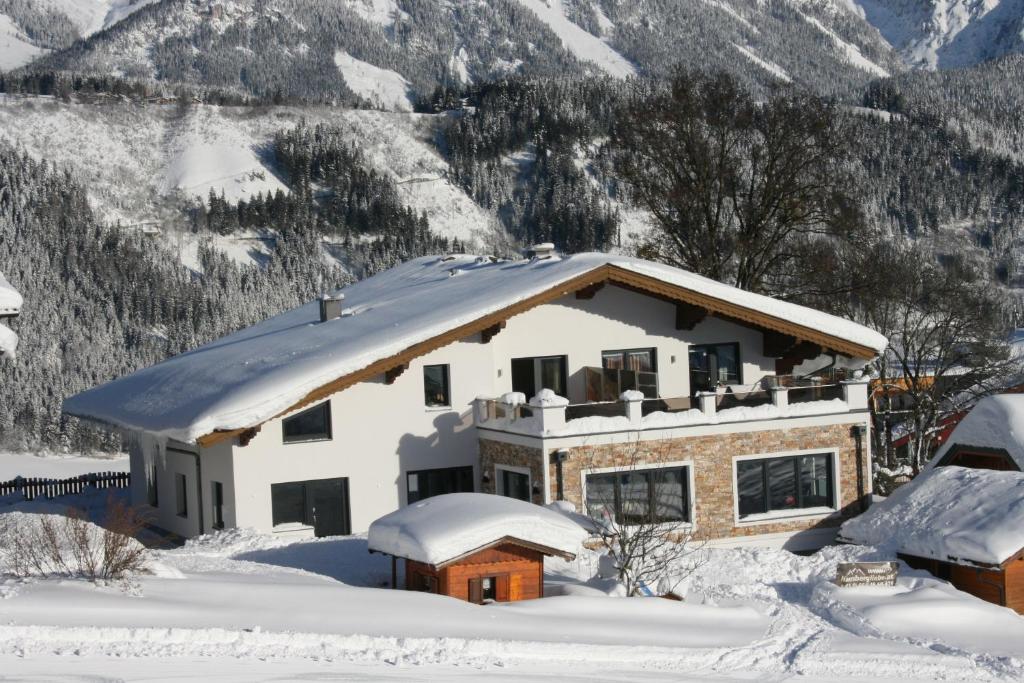 Haus Bergliebe v zimě