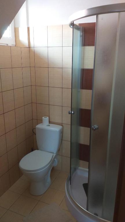 Koupelna v ubytování Privát RIA