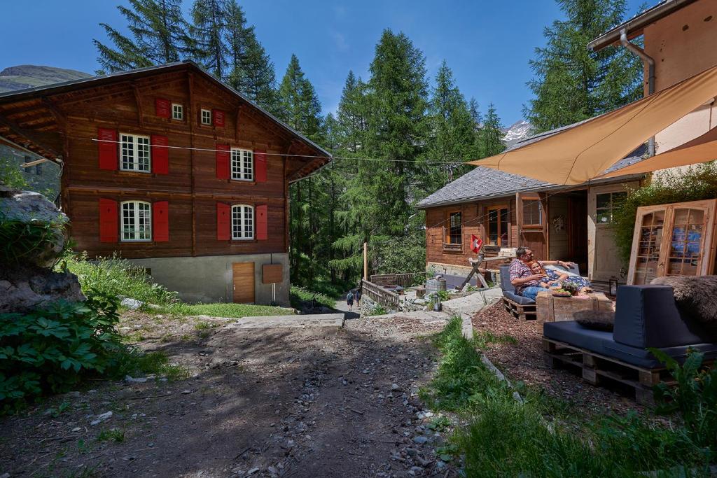 Hoone, kus hostel asub