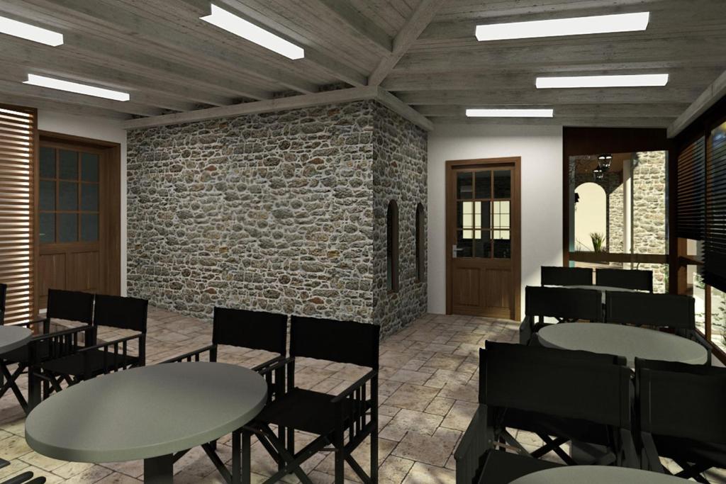 Posezení v ubytování Makedonia Hotel