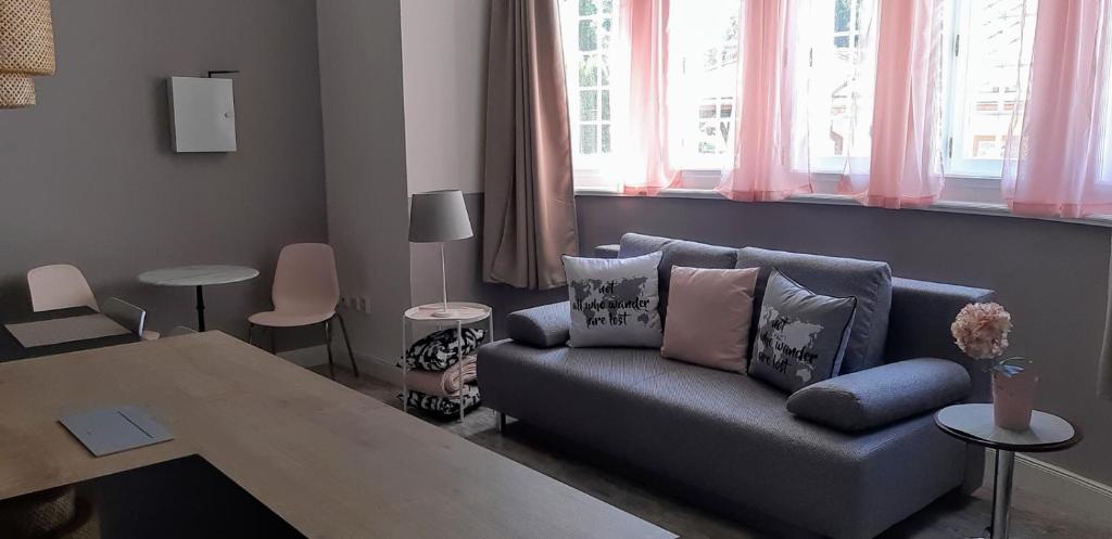 Część wypoczynkowa w obiekcie Flat Jindrichuv Hradec