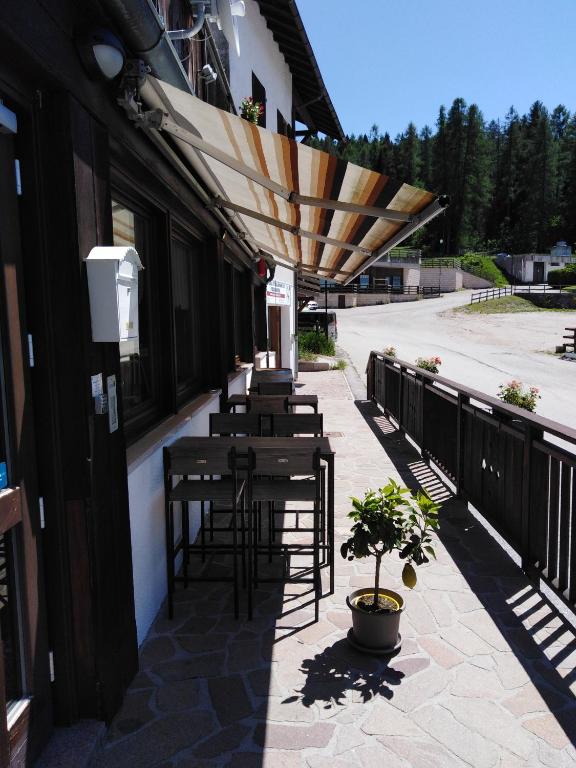 Balkón nebo terasa v ubytování Hotel B&B Francolini