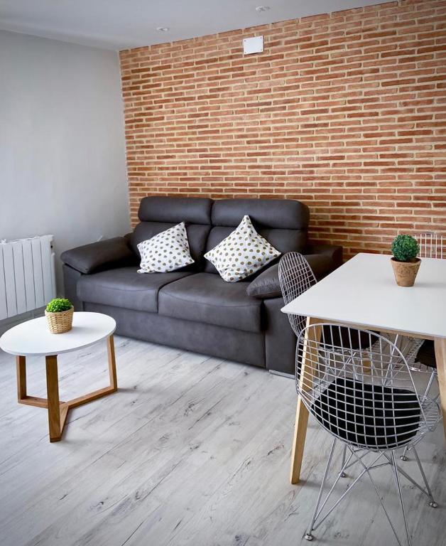 Posezení v ubytování Casa Los Herreros