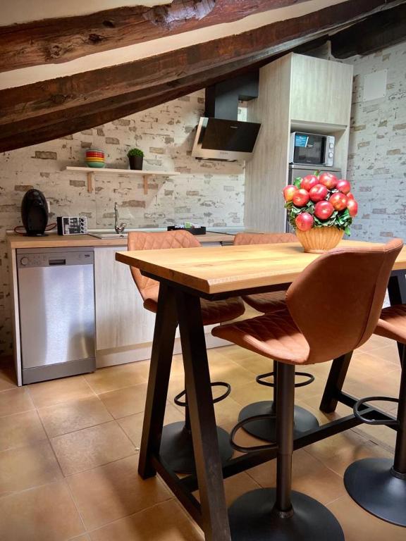 Kuchyň nebo kuchyňský kout v ubytování Casa Los Herreros