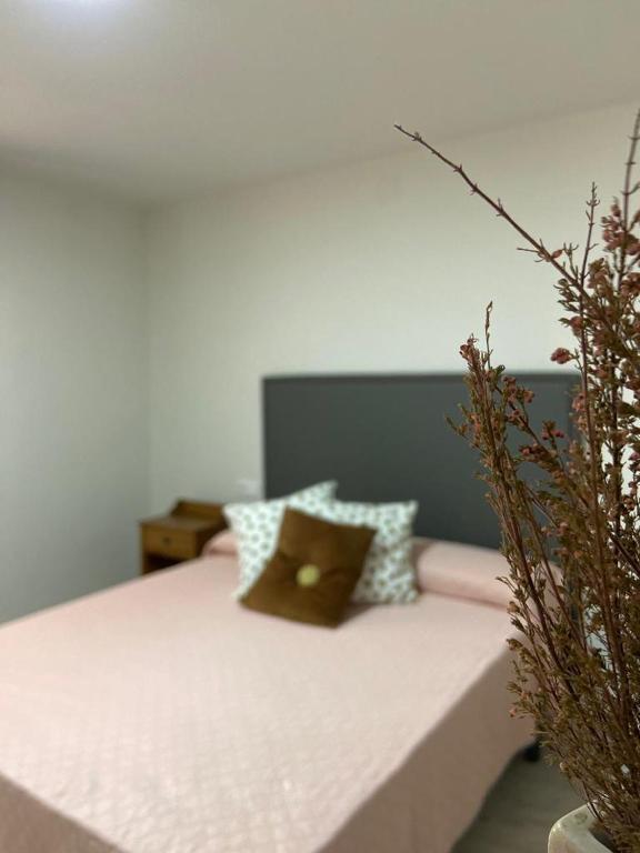 Postel nebo postele na pokoji v ubytování Casa Los Herreros