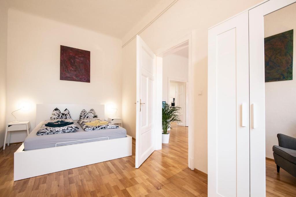 Posteľ alebo postele v izbe v ubytovaní City-Apartments Graz