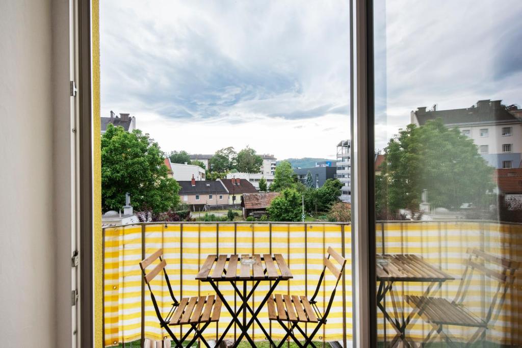 Balkón alebo terasa v ubytovaní City-Apartments Graz