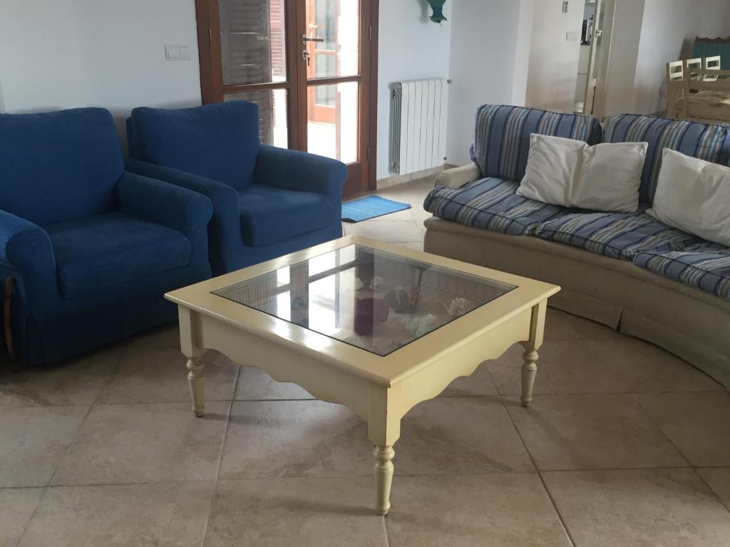 Posezení v ubytování Villa Catalá