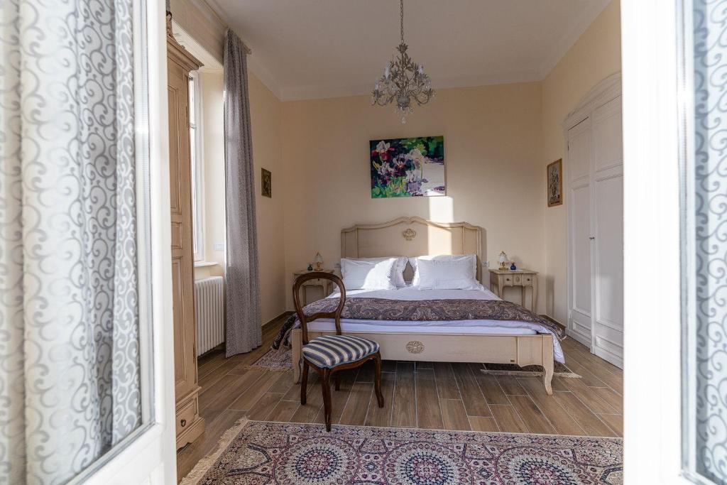 Posteľ alebo postele v izbe v ubytovaní Villa Caterina